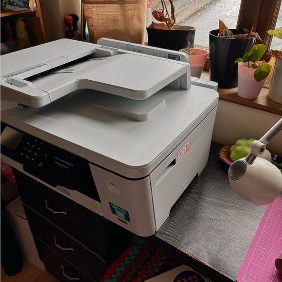 Multifunction Gray Printer for Home Office
